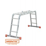 Универсальная шарнирная лестница с перекладинами MULTIMATIC 4 x 3 серии MONTO 120632