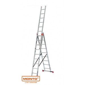 Трехсекционная лестница 3 х 12 TRIBILO серии MONTO 120953
